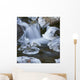 Blurred Motion Of Creek Surrounded By Ice Sc Alaska Wall Mural