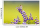 A Savannah Sparrow Singing While Perch On A Lupine Blossom Wall Mural