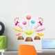 Sweet Yummy Candies Candy Wall Decal Sticker Set