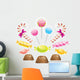 Sweet Yummy Candies Candy Wall Decal Sticker Set