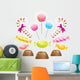 Sweet Yummy Candies Candy Wall Decal Sticker Set
