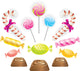 Sweet Yummy Candies Candy Wall Decal Sticker Set