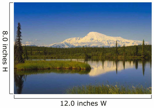 View Of Mount Sanford In Wrangell Saint Elias National Park Wall Mural