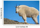 A Mountain Goat Near Exit Glacier's Harding Icefield Trail Wall Mural
