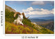 Adult Dall Sheep Ram Resting On A Hillside On Fall Tundra Wall Mural