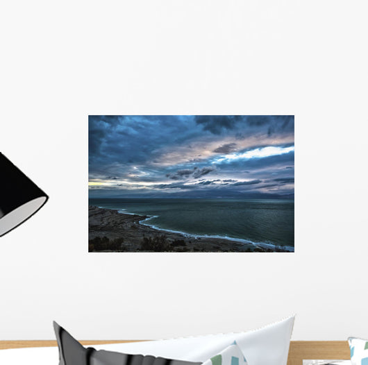 Sunrise over the dead sea;Israel Wall Mural