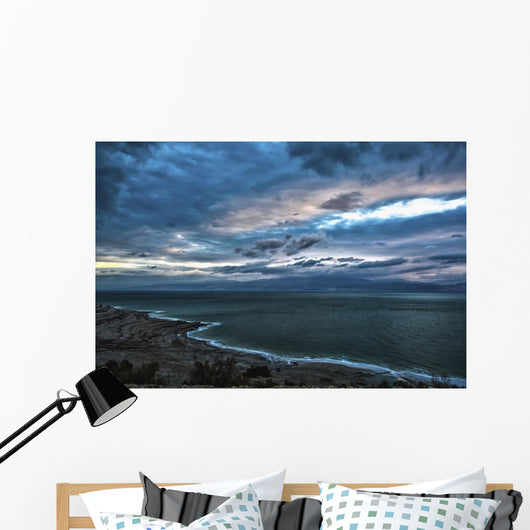 Sunrise over the dead sea;Israel Wall Mural