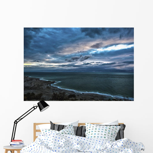 Sunrise over the dead sea;Israel Wall Mural