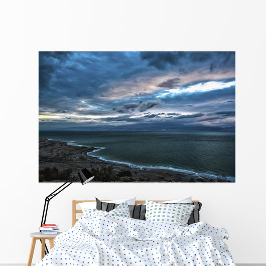 Sunrise over the dead sea;Israel Wall Mural