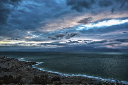 Sunrise over the dead sea;Israel Wall Mural