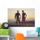 Two young men standing Wall Mural