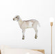 Lamb White Farm Animal Wall Decal