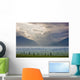 Atmospheric Scenic Of Broad Pass And Boreal Forest Wall Mural