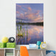 View Of Sunset Clouds Reflected In Westchester Lagoon Wall Mural