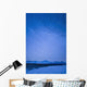 Night Time View Of Star Trails Over Mt Mckinley With Northern Lights Wall Mural