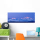 Panoramic View Of Sunrise Over Mt Mckinley And The Alaska Range Wall Mural