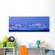Panoramic View Of Sunrise Over Mt Mckinley And The Alaska Range Wall Mural