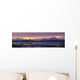 Panorama Of Homer & Homer Spit At Sunrise Wall Mural