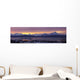 Panorama Of Homer & Homer Spit At Sunrise Wall Mural