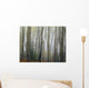 Foggy Aspen Forest Near Ester Interior Ak Autumn Wall Mural
