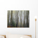 Foggy Aspen Forest Near Ester Interior Ak Autumn Wall Mural