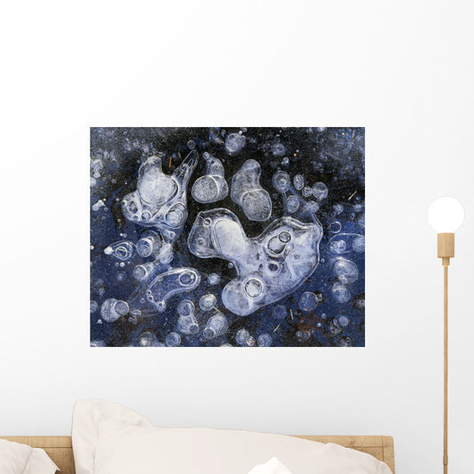 Frozen Bubbles Wall Mural