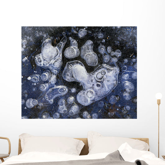 Frozen Bubbles Wall Mural