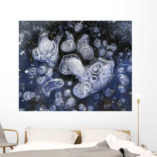 Frozen Bubbles Wall Mural