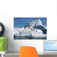 Adelie Penguins Jump From Iceberg Paulet Is Antarctic Summer Wall Mural