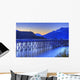 View Of Dock At Twilight, Haines, Southeast Alaska, Summer, Hdr Image Wall Mural