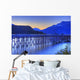 View Of Dock At Twilight, Haines, Southeast Alaska, Summer, Hdr Image Wall Mural