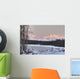 Winter Scenic Of The Southside Of Mt Mckinley Wall Mural