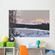 Winter Scenic Of The Southside Of Mt Mckinley Wall Mural