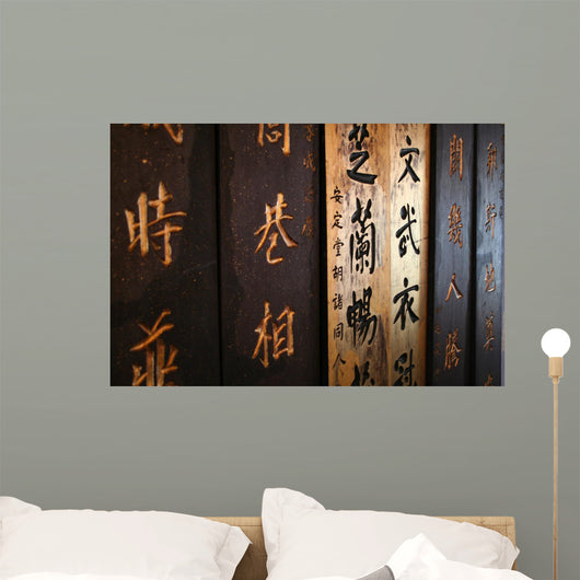 calligraphie chinoise Wall Mural