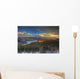 Scenic View Of The Chugach Mountian Range At Sunset Wall Mural