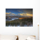 Scenic View Of The Chugach Mountian Range At Sunset Wall Mural