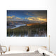 Scenic View Of The Chugach Mountian Range At Sunset Wall Mural