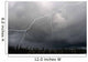 Lightning Strike And Storm Over The Alcan Highway Wall Mural