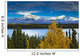 Scenic View Of Mt Sanford And Mt Drum Wall Mural
