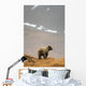 Brown Bear Standing On Ridge Wall Mural