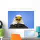 Perched Eagle Opens Beak To Call In Spring Homer Alaska Wall Mural