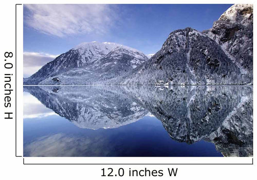 Winter Scenic Of Walker Cove Wall Mural