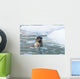 Harbor Seal Swims Wall Mural