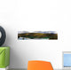 Emerald lake panorama;Carcross yukon canada Wall Mural