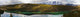 Emerald lake panorama;Carcross yukon canada Wall Mural