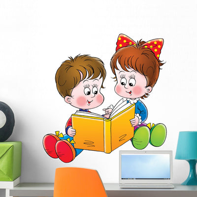 Readers shown on a wall