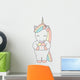 Ice Creme Unicorn Wall Decal