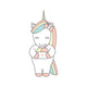 Ice Creme Unicorn Wall Decal
