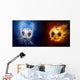 Water Drops and Fire