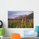 Wild Iris Blooming Wall Mural